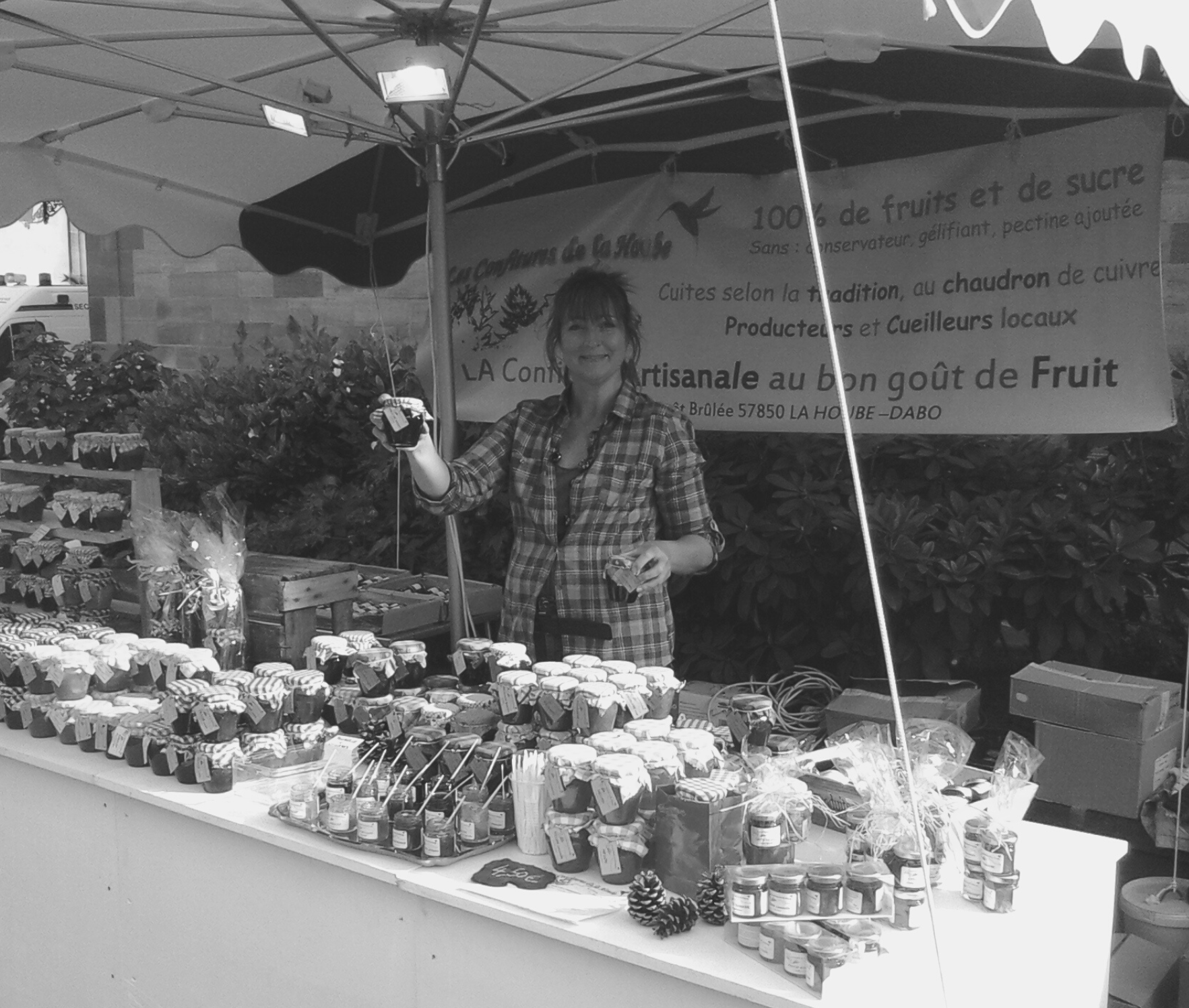 marché local moselle confiture hoube Sabine Muller bio  pâte à tartiner
