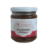 Confiture Rhubarbe d'Alsace 220gr Les Confitures de La Hoube