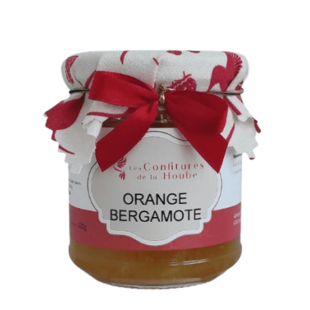 Confiture Orange Bergamote 220gr Les Confitures de La Hoube