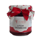 Confiture Litchi Framboise 220gr Les Confitures de La Hoube