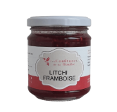 Confiture Litchi Framboise 220gr Les Confitures de La Hoube