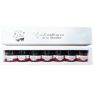 Coffret 7 Saveurs Noel Les Confitures de La Hoube