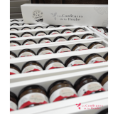 Coffret NOEL blanc élégant confiture de la hoube moselle grand est