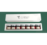 Coffret 7 Saveurs TERROIR blanc élégant confiture de la hoube moselle grand est