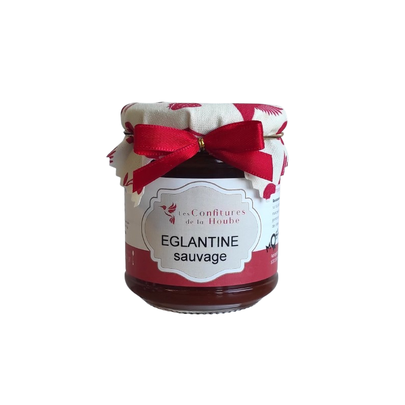 Confiture extra Eglantine sauvage 220 gr Les Confitures de La Hoube