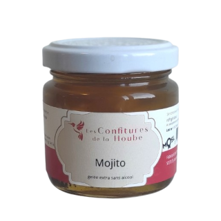 Gelée extra Mojito sans alcool 110gr Les Confitures de La Hoube