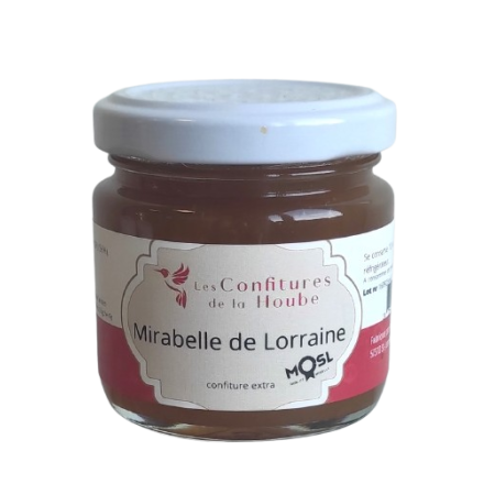 Confiture Mirabelle de Lorraine 110gr Les Confiture de La Hoube MOSL