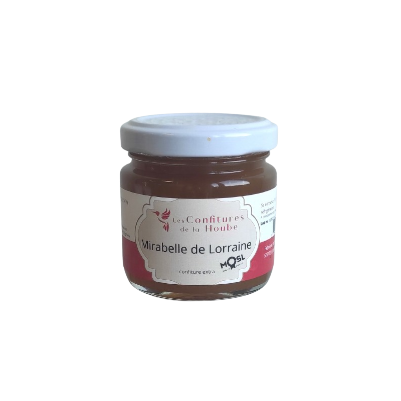 Confiture Mirabelle de Lorraine 110gr Les Confiture de La Hoube MOSL