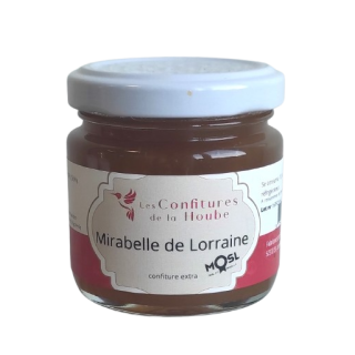 Confiture Mirabelle de Lorraine 110gr Les Confiture de La Hoube MOSL