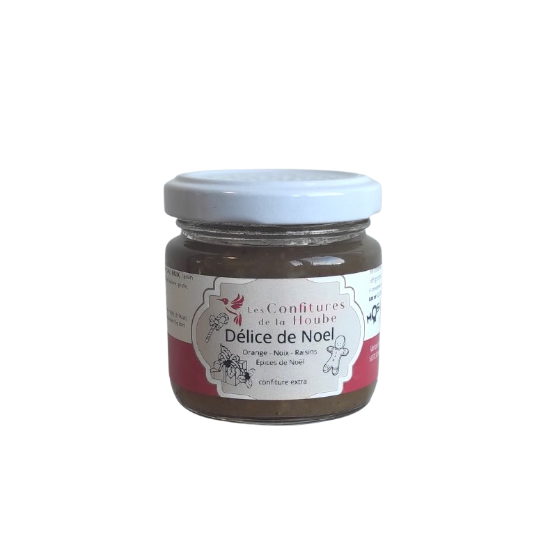 Délice de Noël 110 gr - Les Confitures de La Hoube-