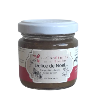 Délice de Noël 110 gr - Les Confitures de La Hoube-