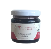 Confiture extra artisanale Cerise noire de Bâle 110gr Les Confitures de La Hoube