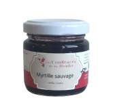 Confiture extra artisanale Myrtille sauvage 110gr Les Confitures de La Hoube Moselle