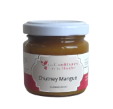 Chutney de Mangue aux baies roses 110 gr Les Confitures de La Hoube