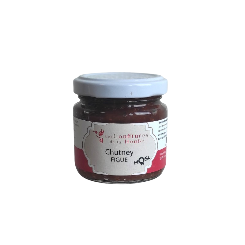 Chutney de Figue 110 gr Les Confitures de La Hoube