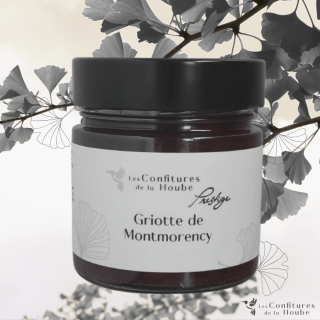 Confiture extra PRESTIGE Griotte de Montmorency de Lorraine 250gr Les Confitures de La Hoube