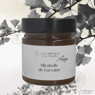 Confiture extra artisanale Mirabelle de Lorraine 250gr Les Confitures de La Hoube