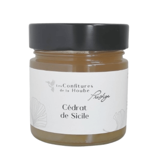 Confiture extra PRESTIGE Cédrat de Sicile 250gr Les Confitures de La Hoube