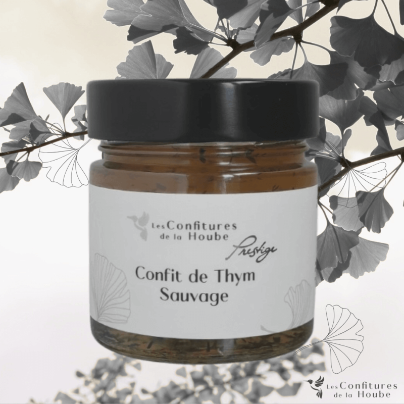 Confit PRESTIGE Thym Sauvage 250gr Les Confitures de La Hoube