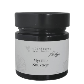 Confiture extra artisanale Prestige Myrtille Sauvage 250gr Les Confitures de La Hoube