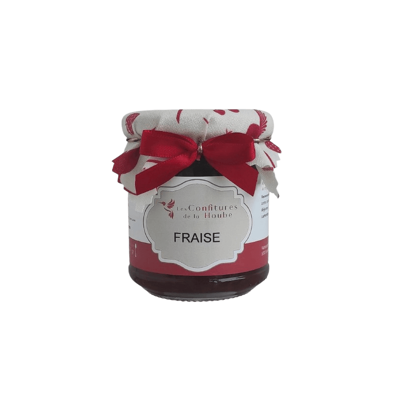 Confiture Fraise  220gr Les Confitures de La Hoube