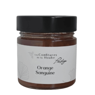 Confiture extra PRESTIGE Orange Sanguine 250gr Les Confitures de La Hoube