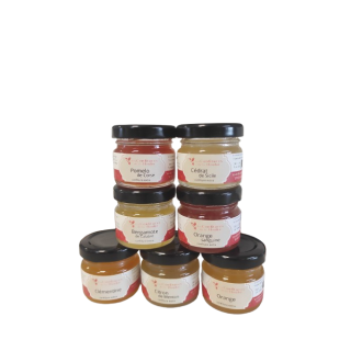 Coffret 7 saveurs agrumes – Confitures artisanales d’exception