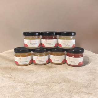 Coffret 7 saveurs agrumes – Confitures artisanales d’exception
