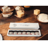 Coffret 7 saveurs FROMAGE blanc élégant confiture de la hoube moselle grand est