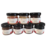 Coffret 7 saveurs FROMAGE blanc élégant confiture de la hoube moselle grand est