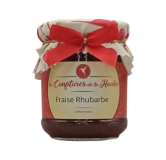 Fraise Rhubarbe 220 gr Confiture extra
