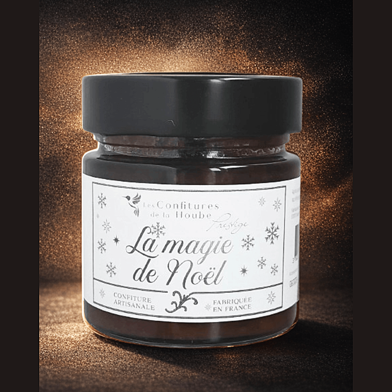 Confiture extra PRESTIGE La Magie de Noel 250gr Les Confitures de La Hoube