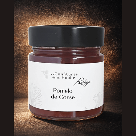 Confiture extra PRESTIGE Pomelo de Corse 250gr Les Confitures de La Hoube