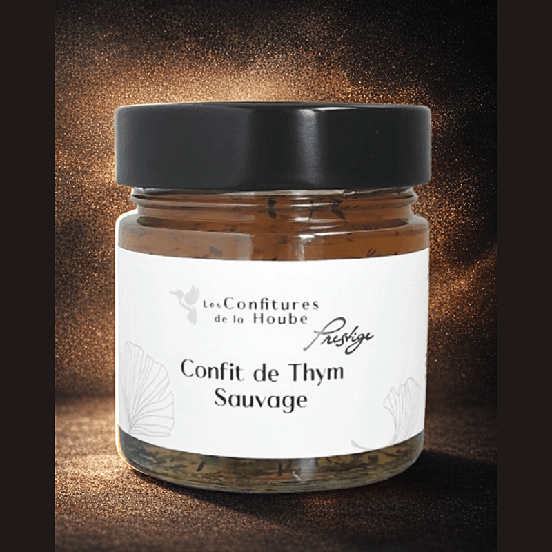 Confit PRESTIGE Thym Sauvage 250gr Les Confitures de La Hoube