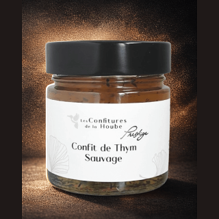 Confit PRESTIGE Thym Sauvage 250gr Les Confitures de La Hoube