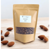 Amandes crues avec peau - sachet 200g Les Confitures de La Hoube