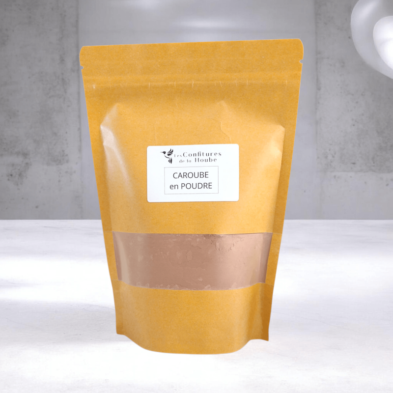 Poudre de Caroube - Sachet de 250gr Les Confitures de La Hoube