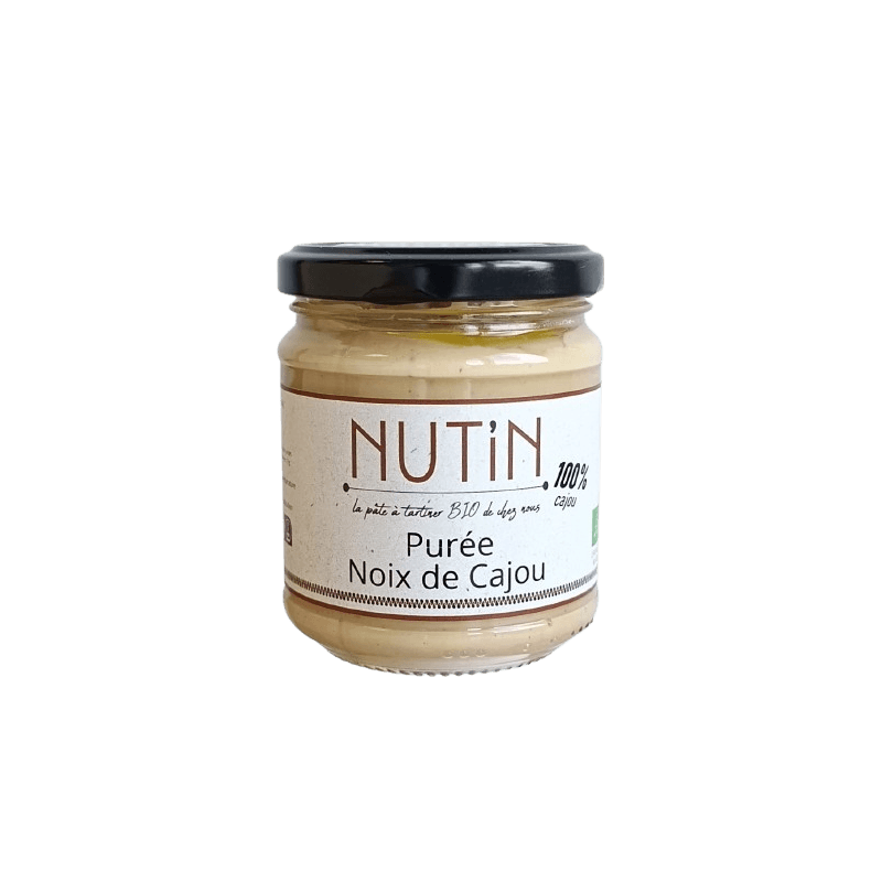 Pate à tartiner NUT'IN BIO - Purée Noix de Cajou 180 gr