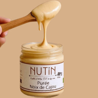 Purée de noix de cajou BIO 100% naturelle – Sans additifs – Vegan