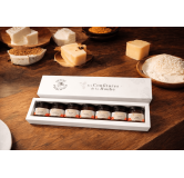 Coffret 7 saveurs FROMAGE blanc élégant confiture de la hoube moselle grand est