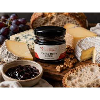 Cerise Noire de Bâle 220 gr Confiture extra