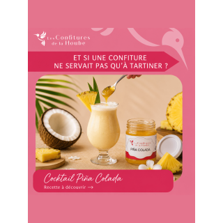 Confiture Piña Colada Confitures de la hoube Grand Est Moselle