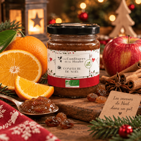 Confiture de Noël 220 gr confiture BIO