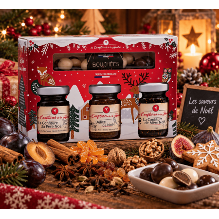 coffret flocon confiture de la hoube moselle grand est