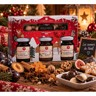 coffret flocon confiture de la hoube moselle grand est