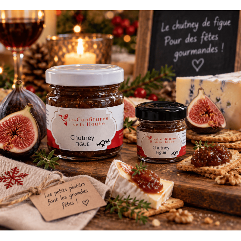 Chutney de Figue 28 gr Confitures de La Hoube Moselle