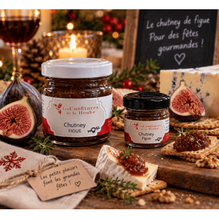 Chutney de Figue 110 gr Les Confitures de La Hoube