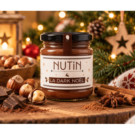 La Dark Noel Pâte à tartiner bio Nut'In Les Confitures de La Hoube