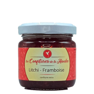 Confiture extra Litchi Framboise 110 gr