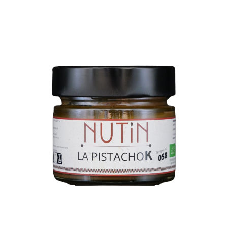 La Pistachok : crème de pistaches chocolatée Nut'in Les Confitures de La Hoube Moselle Grand Est